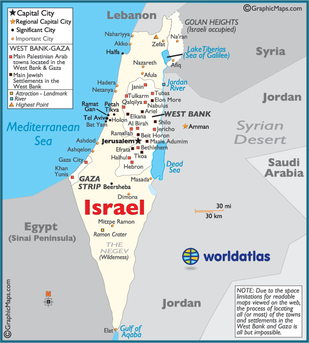 palestine on world map Map Of Palestine Palestinian Maps And Information Gaza Strip West Bank World Atlas Worldatlas Com palestine on world map