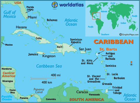 st barts island map Saint Barts Map Geography Of Saint Barts Map Of Saint Barts Worldatlas Com st barts island map