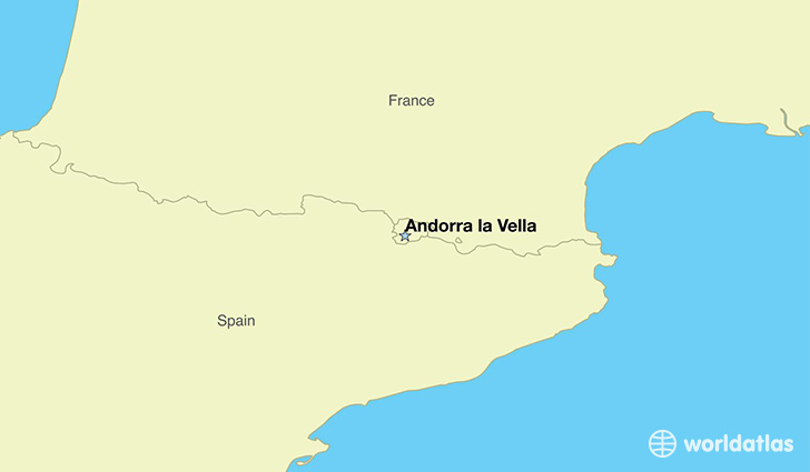 Where Is Andorra Located On The Map - Andorra On Europe Map Map Of The Principality Of Andorra Download Scientific Lonely Planet Photos And Videos Sabrinashepard75