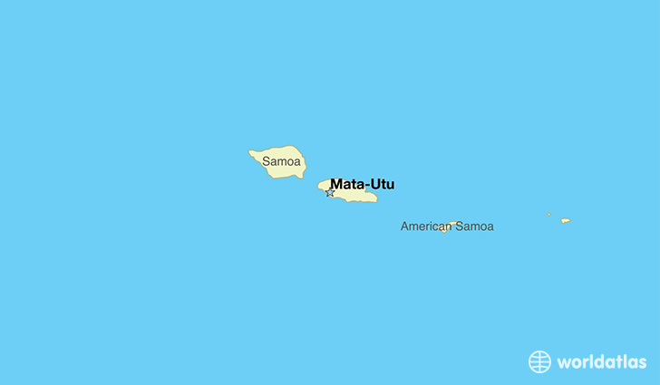 map showing the location of Wallis And Futuna