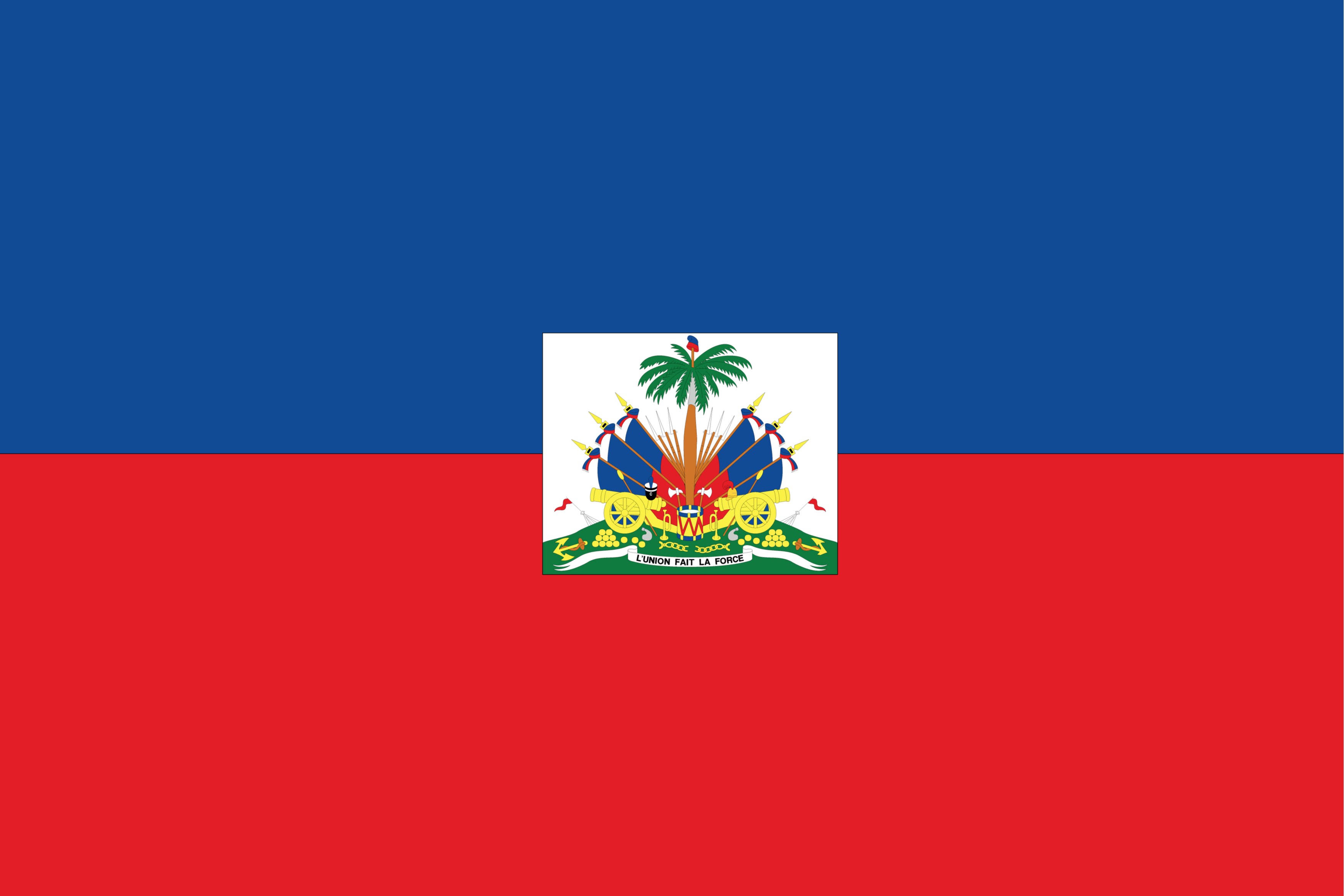 Printable Haitian Flag
