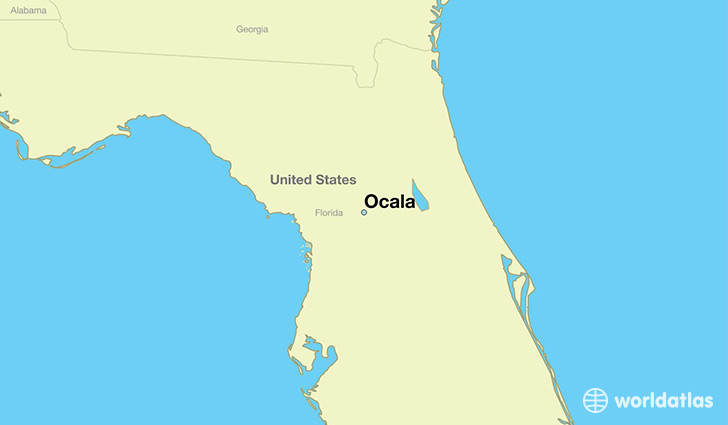 Where Is Ocala Florida On Map