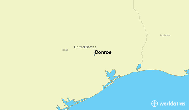 Where is Conroe, TX? / Conroe, Texas Map - WorldAtlas.com