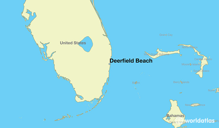 Where Is Deerfield Beach Florida On The Map Of Florida 2018