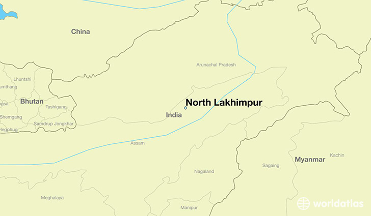 Where is North Lakhimpur, India? / North Lakhimpur, Assam Map