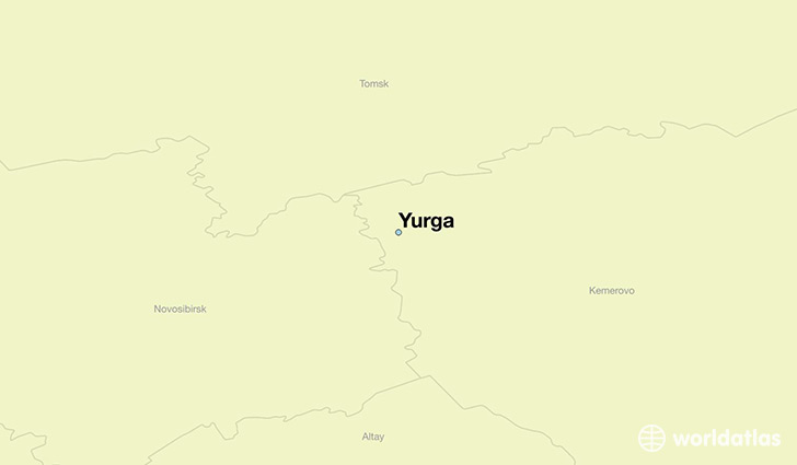 Юрга карта спутник