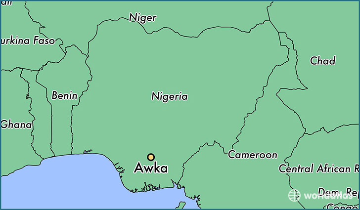 Image result for awka ON THE MAP