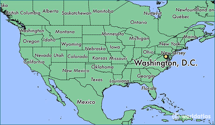 Where is Washington, D.C., DC? / Washington, D.C., District of ...