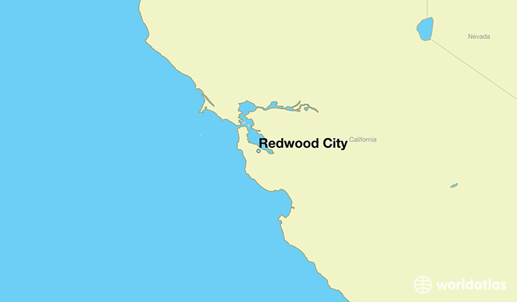 Redwood City Ca Map