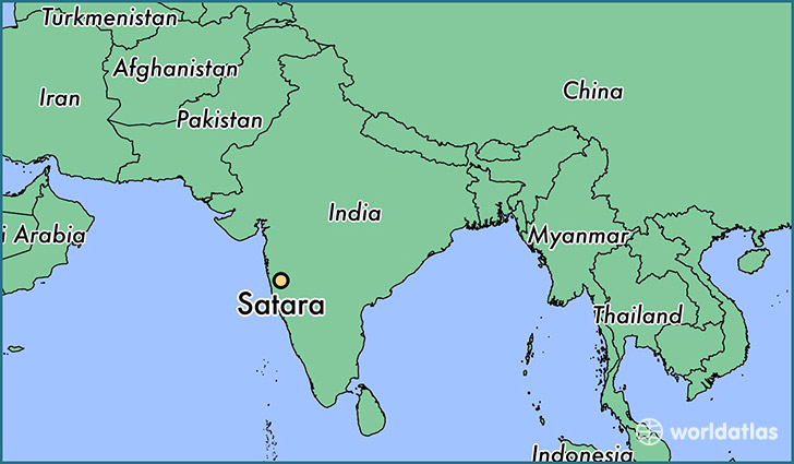 Satara In India Map Places Where Doctrine Of Lapse Implemented In Map Work - Social Science -  From Trade To Territory - 13955729 | Meritnation.com