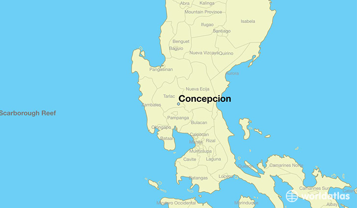 map showing the location of Concepcion