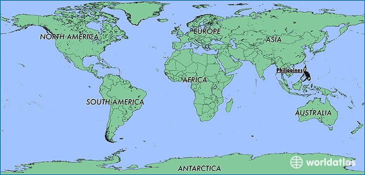 Philippines On The Map