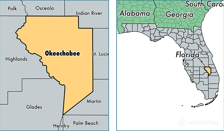 Where Is Okeechobee Florida On The Map