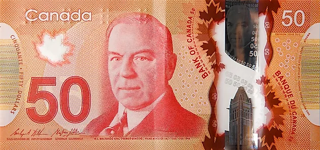 Flags Symbols Currency Of Canada World Atlas