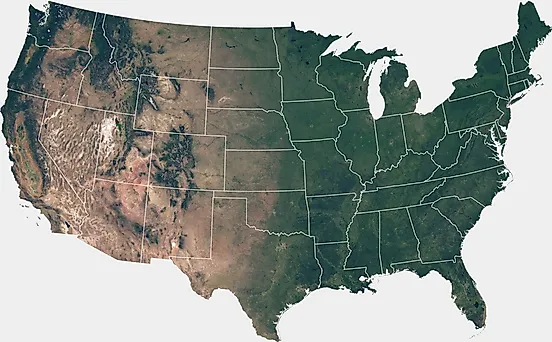 Recent Satellite Maps Usa Kinderzimmer 2018