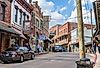 Downtown Eureka Springs, Arkansas. Image credit shuttersv via Shutterstock