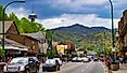 The main street in Gatlinburg, Tennessee. Image credit Dawid S Swierczek via Shutterstock