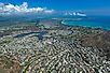 Aerial view of a Hawaii residential community.