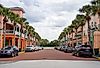 View of Market Street in Celebration, Florida. Image credit JennLShoots via Shutterstock