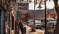 Moab Made sign, downtown Moab, Utah. Image credit Ilhamchewadventures via Shutterstock