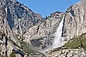 Upper Yosemite falls, Yosemite valley, Yosemite national park. 
