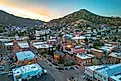 Bisbee, a historical mining town in South-Eastern Arizona.