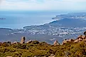 Summit of Mount Wellington Kunanyi, overlooking Kingston, Tasmania. Credit: Andrew Balcombe / Shutterstock