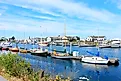 The Trinidad Memorial and Memorial Lighthouse in Trinidad, California