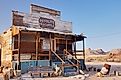 Rhyolite Mercantile store in the ghost town of Rhyolite, Nevada. By Pierre Camateros - Own work, CC BY-SA 3.0, https://commons.wikimedia.org/w/index.php?curid=4828336