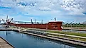  MV Paul R. Tregurtha is a Great Lakes-based bulk carrier freighter. Editorial credit: Thomas Barrat / Shutterstock.com