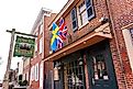 The New Castle Historic District in New Castle, Delaware. Editorial credit: George Wirt / Shutterstock.com