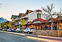 The streets of Canmore, Alberta. Image credit i viewfinder via Shutterstock