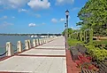 Promenade of Henry C. Chambers Waterfront Park, Beaufort
