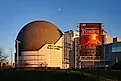 The Jennifer Chalsty Planetarium in Liberty Science Center, Jersey City, NJ. 