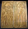 Bone diptych with a portrait of Stilicho. Credit: O.Mustafin, CC0, via Wikimedia Commons