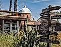 San Juan Capistrano and its famous Los Rios Street, California.
