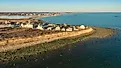 Overlooking South Shore Beach in Little Compton, Rhode Island.