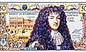 King Louis XIV of France, also known as the Sun King. 