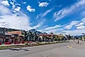 The beautiful town of Jasper, Alberta.