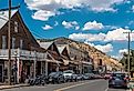 Wooden houses along Main Street in Virginia City, Nevada. Editorial credit: M. Vinuesa / Shutterstock.com.