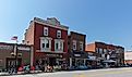 Downtown Buckhannon, West Virginia. Image credit Roberto Galan via Shutterstock.com