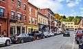 Railroad Street in Great Barrington, Massachusetts. Image credit Albert Pego via Shutterstock