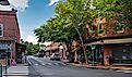 Downtown Berlin, Maryland.