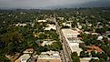 Aerial view of Ojai, California. Editorial credit: Joseph Sohm / Shutterstock.com.