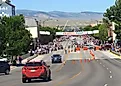 Fourth of July parade in Lander, Wyoming.