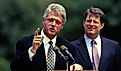 1993 President William Clinton and Vice President Albert Gore. Editorial Credit: Mark Reinstein / Shutterstock.com