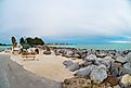 South Jetty in Venice, Florida.