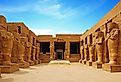 Ancient ruins of Karnak Temple in Luxor, Egypt.