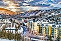 Overlooking Vail, Colorado.