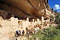 Cliff Palace in Mesa Verde National Park near Cortez, Colorado.